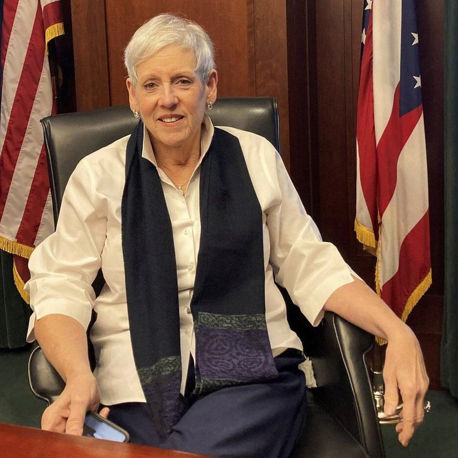 Ohio League of Women Voters wants pioneering female justice's portrait brought up from the basement